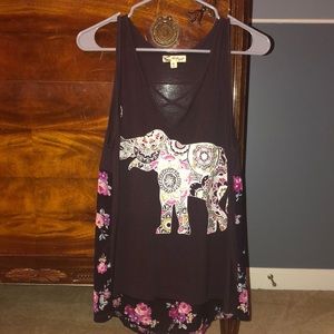 Elephant tank top